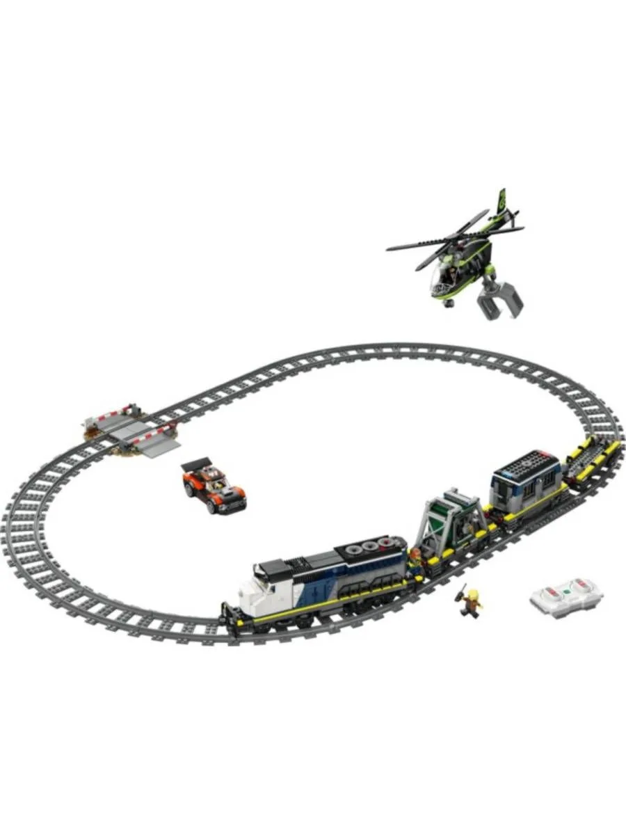 Конструктор LEGO City Полицейский поезд 60508, 1313 деталей — фото 3 из 9