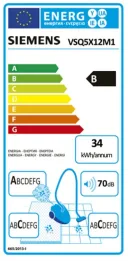 Пылесос Siemens VSQ5X12M1