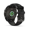 Умные часы премиум класса Fenix 8 47 mm, Solar Sapphire, Carbon Gray DLC Titanium with Black/Pebble Gray 010-02906-11