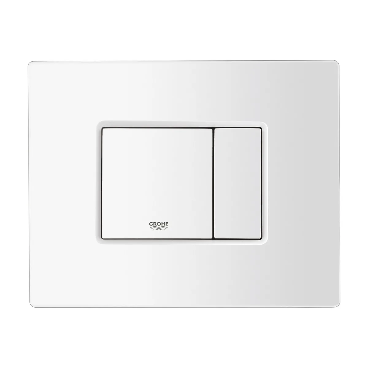 Кнопка смыва Grohe Even 38966SH0 белая, пластиковая, глянец — фото 3 из 4