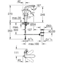 Смеситель для раковины Grohe Eurostyle New 23569003, латунь, хромированный