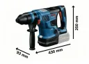 Перфоратор аккумуляторный BOSCH GBH 18V-34 CF, 2 АКБ, арт. 0611914003