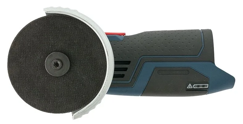 Угловая шлифмашина Bosch GWS 12V-76 Professional с 2-мя АКБ, 3.0 Ah, кейс (06019F200B), синий/черный — фото 7 из 12