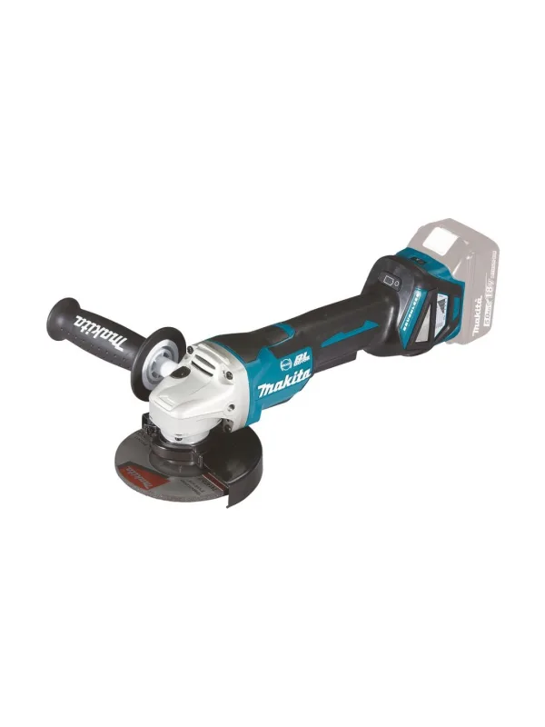 Угловая шлифмашина Makita DGA517Z, без аккумулятора, 125мм, 8500об/мин