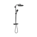 Душевая система GROHE Rainshower SmartActive 310 с термостатом для душа, фантомный черный (22119KF0)
