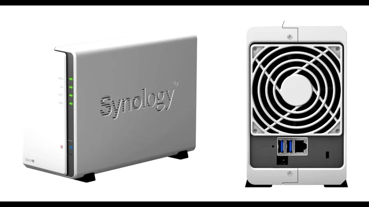 Сетевое хранилище (NAS) Synology Disk Station DS218j — фото 7 из 7