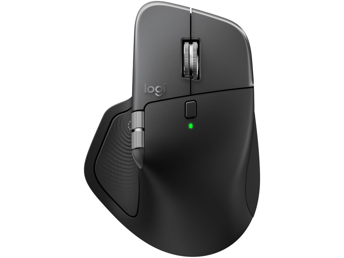 Мышь беспроводная Logitech MX Master 4, Bluetooth / Logi Bolt, 8000 DPI, графит — фото 1 из 1