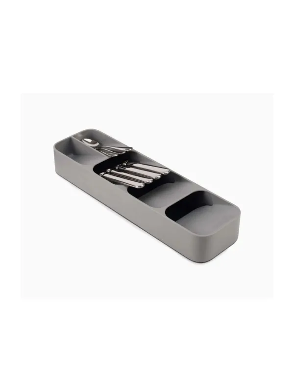 Лоток для столовых приборов Joseph Joseph DrawerStore 85119, серый, 39,5x11x5,7 см