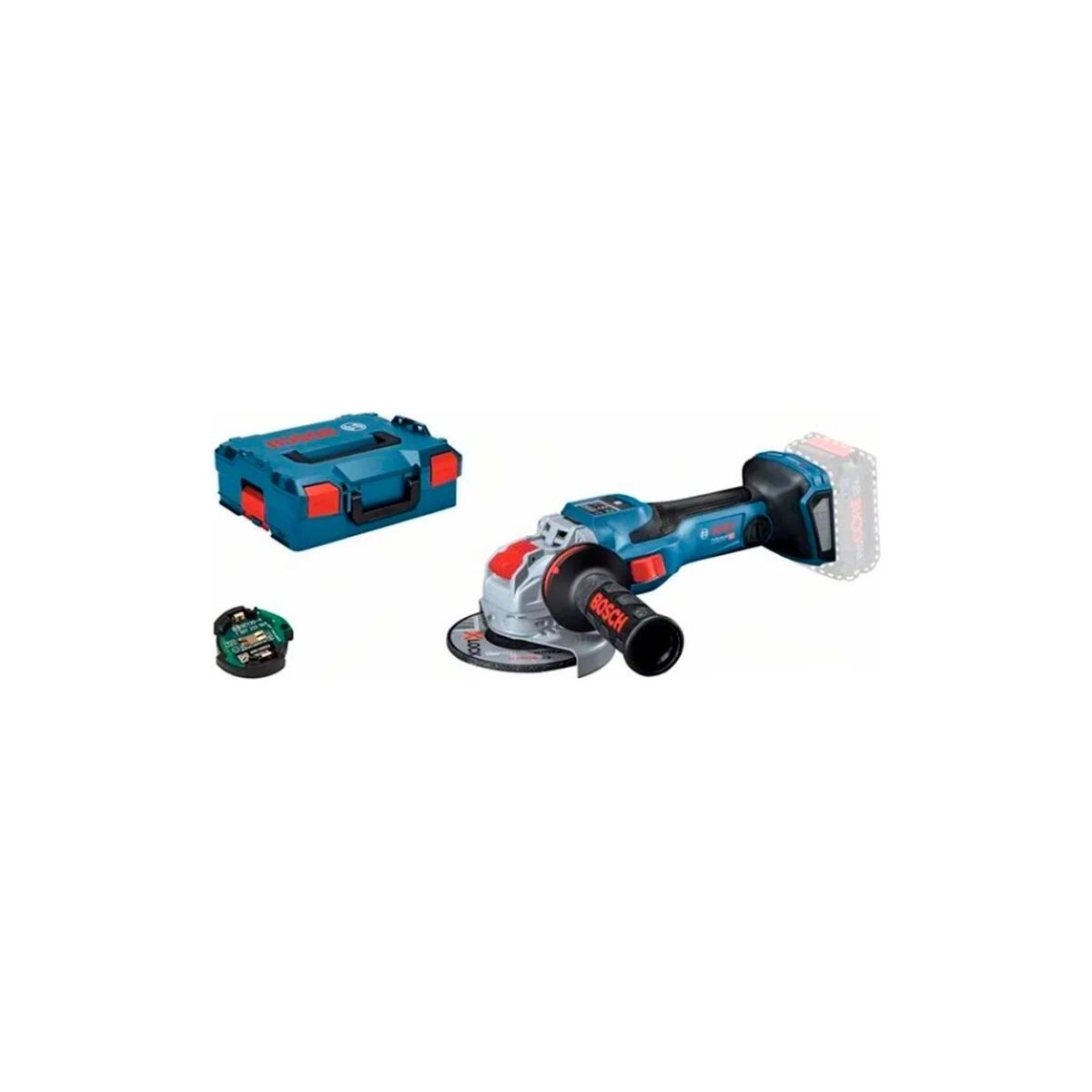 Угловая шлифовальная машина Bosch GWX 18V-15 C (06019H6400), без аккумулятора