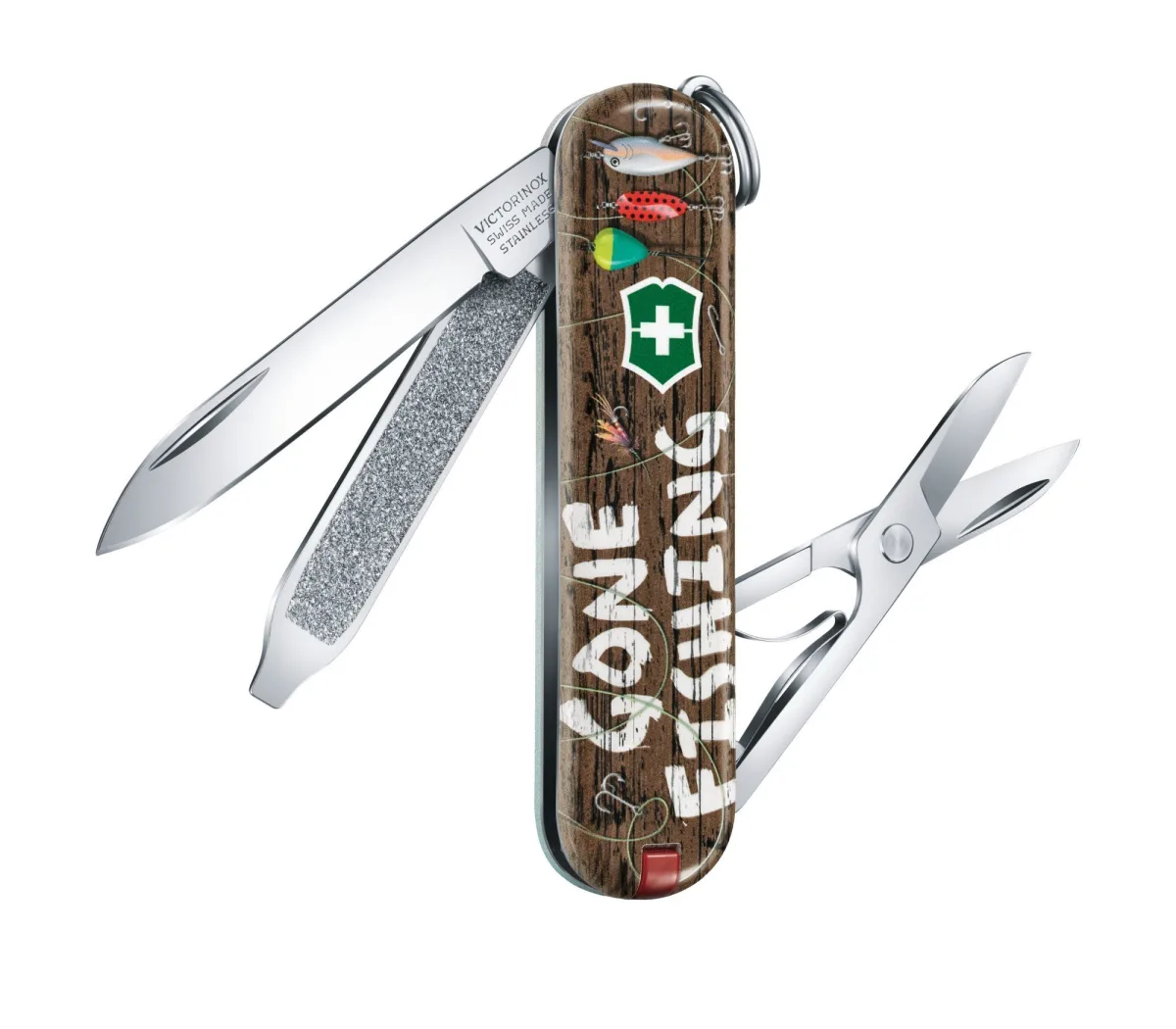 Мультитул Victorinox Classic SD Limited Edition 2020 Gone Fishing, 0.6223.L2005 — фото 3 из 6