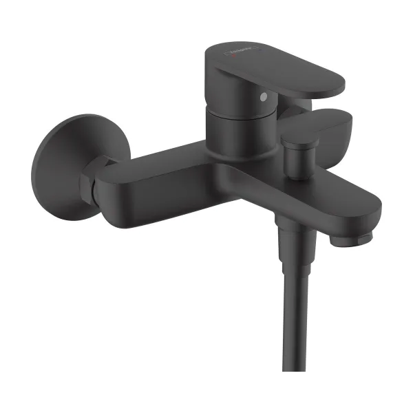 Смеситель для ванны Hansgrohe Vernis Blend 71440670, латунь, черный матовый