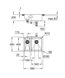 Кухонная мойка Grohe K700 31576SD1