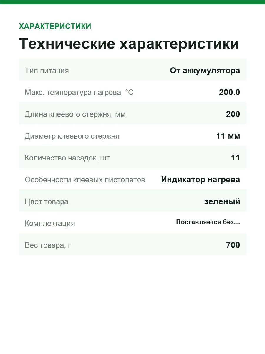 Клеевой пистолет без аккумулятора в комплекте Ryobi 18В RGLU18-0 5133005717 — фото 3 из 11