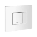 Кнопка смыва Grohe Even 38966SH0 белая, пластиковая, глянец