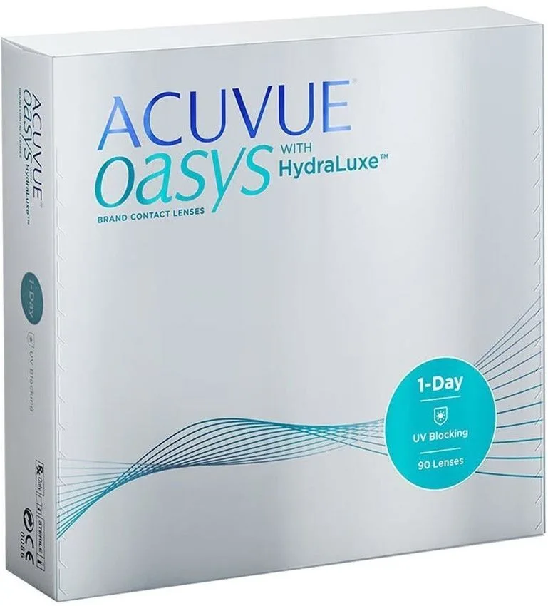 Однодневные контактные линзы ACUVUE OASYS 1-DAY (УП. 90 ЛИНЗ) ВС 8.5 -2.25 — фото 3 из 5