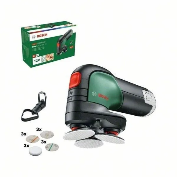 Шлифмашина аккумуляторная Bosch EasyCurv Sander 12, 12 В, треугольная платформа 38 мм, без АКБ