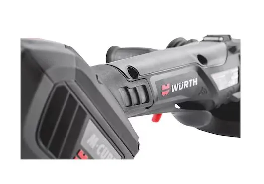 Угловая шлифовальная машина Wurth AWS 18-125 P COMPACT аккумуляторная, АКБ 2x5 Ач 5701446002 — фото 8 из 9