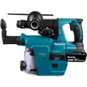 Перфоратор Makita "DHR243RTJW", 18В, 2Дж, 950об/мин, SDS-Plus, 2акб, кейс, синий