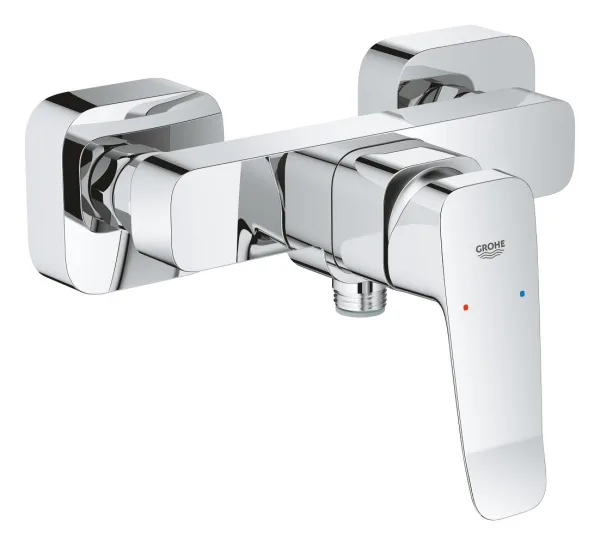 Смеситель для ванны и душа Grohe Dice 1018740000, однорычажный, настенный монтаж, хром