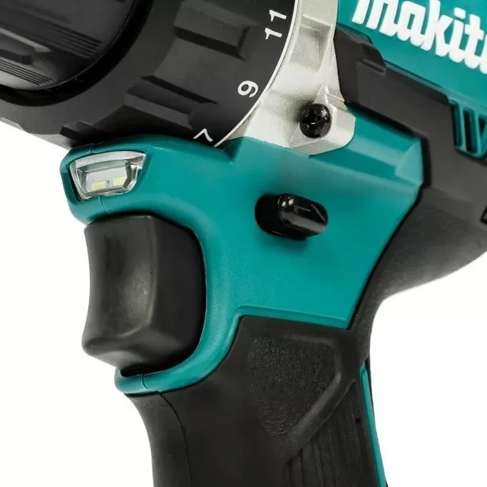 Аккумуляторная дрель-шуруповерт Makita DDF484RTE, зеленый/черный — фото 4 из 4
