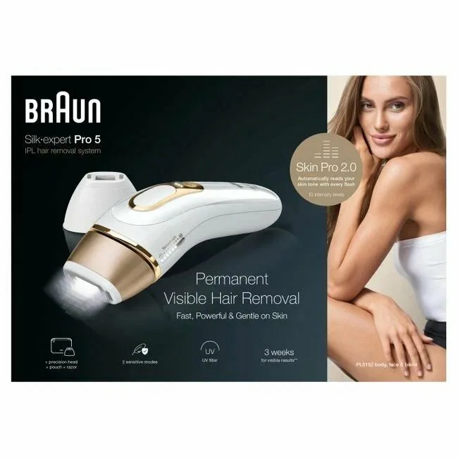 Фотоэпилятор Braun Silk-expert Pro 5 IPL PL5152 — фото 3 из 7