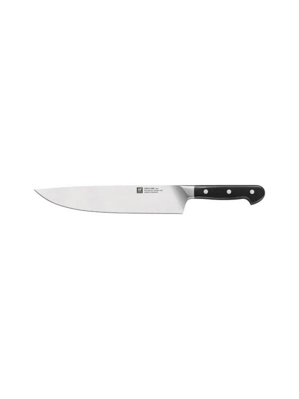 Нож поварской Zwilling Pro 38401-261, кованый клинок 26 см, твёрдость 55-58 HRC, Германия