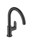 Смеситель для кухни Hansgrohe Vernis Blend M35 71870670, черный матовый