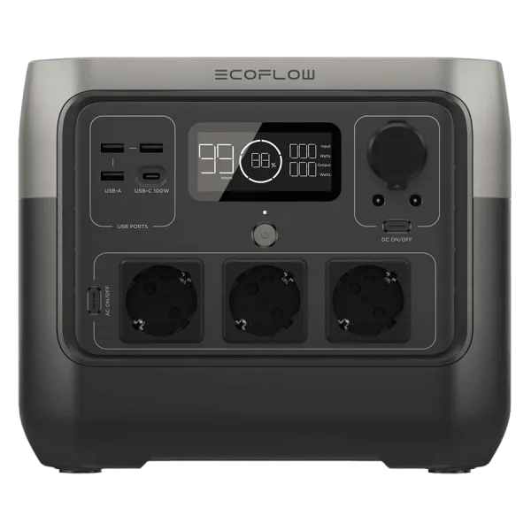Портативная электростанция EcoFlow River 2 Pro EFR620, 768Втч, LiFePo4, быстрая зарядка