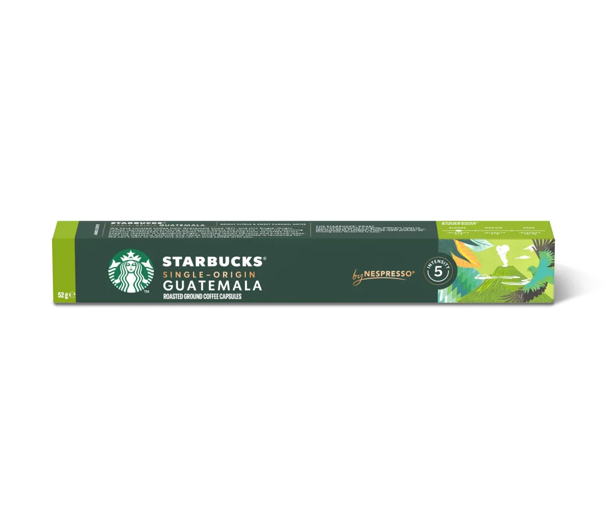 Кофе в капсулах Starbucks by Nespresso Single-Origin Guatemala (Nespresso Original) — фото 6 из 8