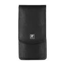 Маникюрный набор ZWILLING Classic Inox, 3 предмета, кожаный футляр, чёрный