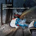 Болгарка BOSCH GWS 18V-125 C 06019N4001, с подсветкой и антивибрационной системой, 125 мм