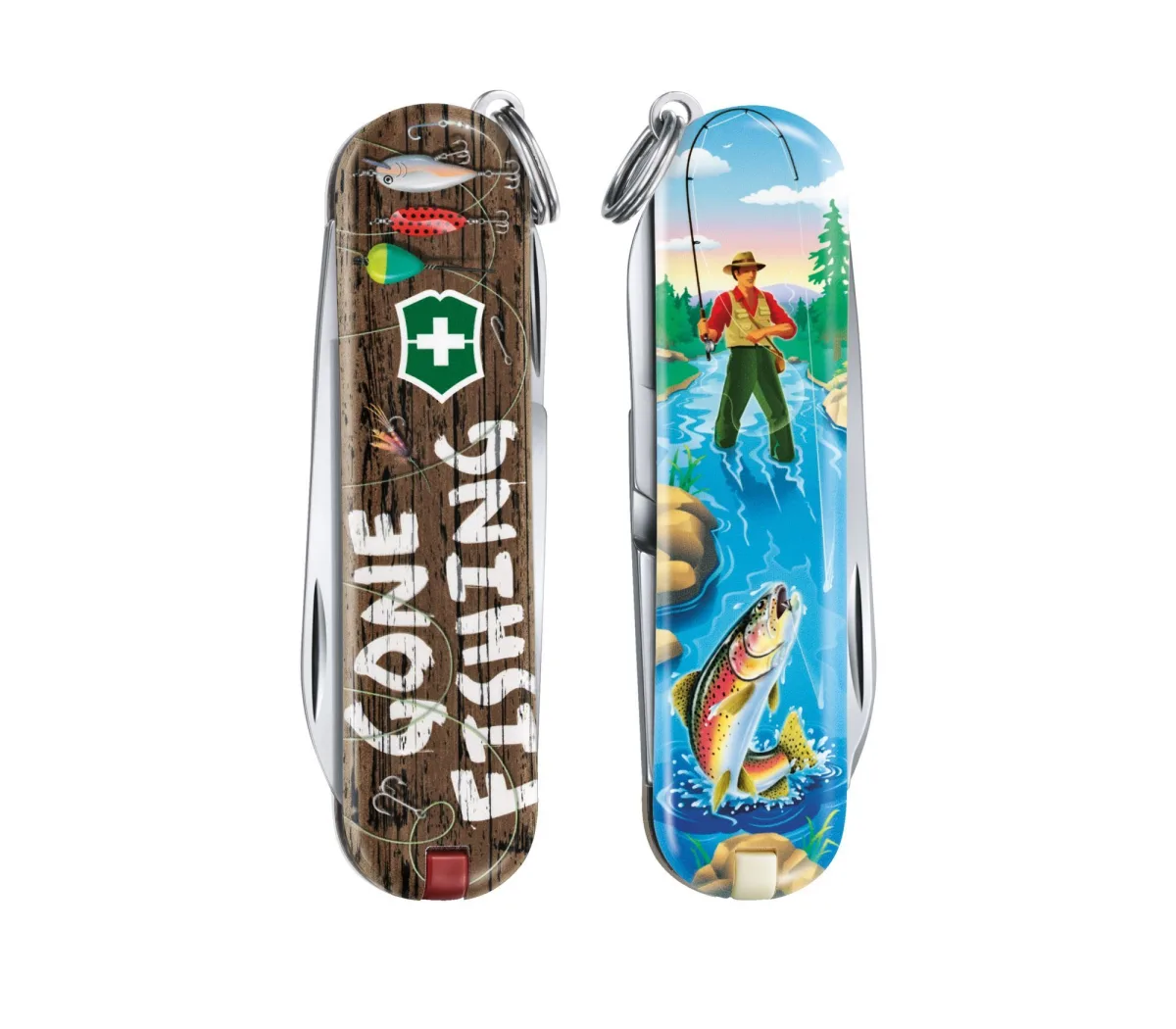 Мультитул Victorinox Classic SD Limited Edition 2020 Gone Fishing, 0.6223.L2005 — фото 2 из 6