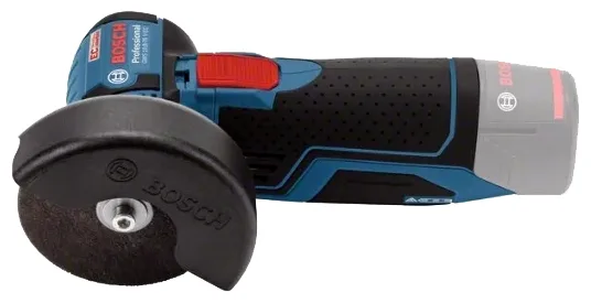 Угловая шлифмашина Bosch GWS 12V-76 Professional с 2-мя АКБ, 3.0 Ah, кейс (06019F200B), синий/черный — фото 3 из 12