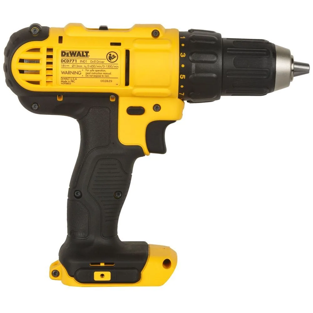 Аккумуляторная дрель-шуруповерт DEWALT DCD771D2-QW — фото 4 из 7