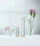 Смеситель для раковины Grohe Grandera 23313IG0 хром/золотистый