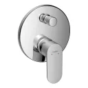 Смеситель для ванны Hansgrohe Rebris S скрытого монтажа, внешняя часть под iBox universal, хром