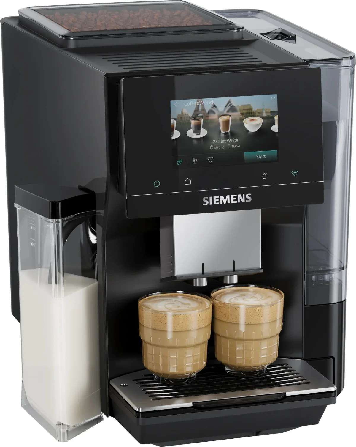 Кофемашина автоматическая Siemens EQ700 iAroma TQ725E03, дисплей 5", Home Connect — фото 2 из 2
