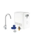 Смеситель Grohe Blue Professional Mono с фильтрацией и охладителем, C-излив, хром