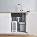 Стартовый комплект GROHE Blue Home (кухонный смеситель с функцией фильтрации, для газированной воды, Wi-Fi, выдвижной L-образный носик), хром, 31927001