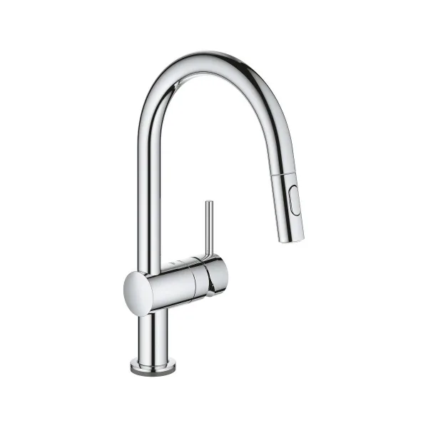 Сенсорный однорычажный смеситель для мойки GROHE QUICKFIX Minta Touch (31358002)