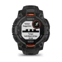 Умные часы Garmin Instinct 3 45 mm Solar Black with Black Band 010-02934-00