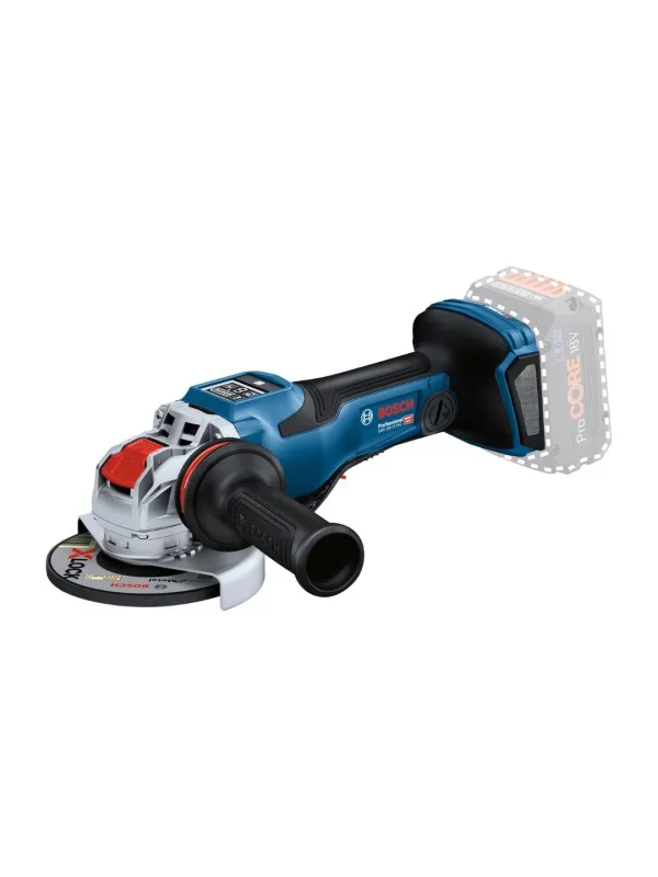 Аккумуляторная угловая шлифовальная машина Bosch Professional GWX 18V-15 PSC 06019H6G00
