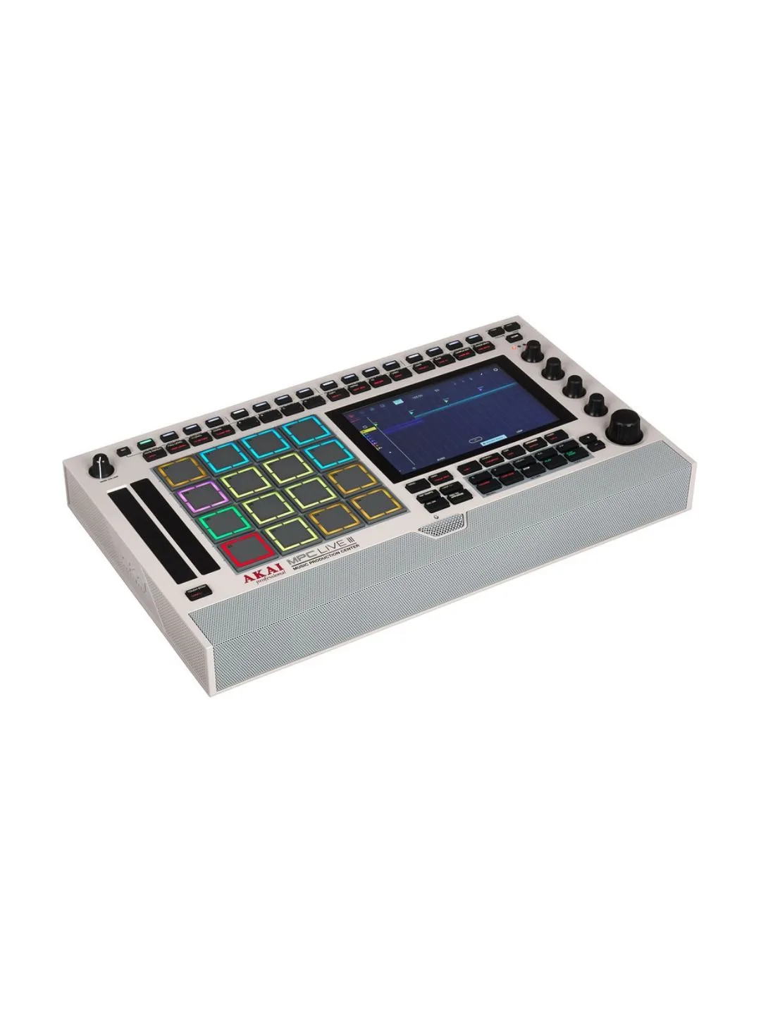 Сэмплер грувбокс Akai Professional MPC Live III Retro, 16 пэдов MPCe, 128 ГБ, экран 6,9"