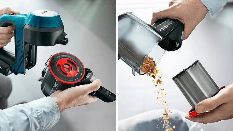 Пылесос Bosch BKS711GH, вертикальный, для сухой уборки, аккумуляторный — фото 4 из 8