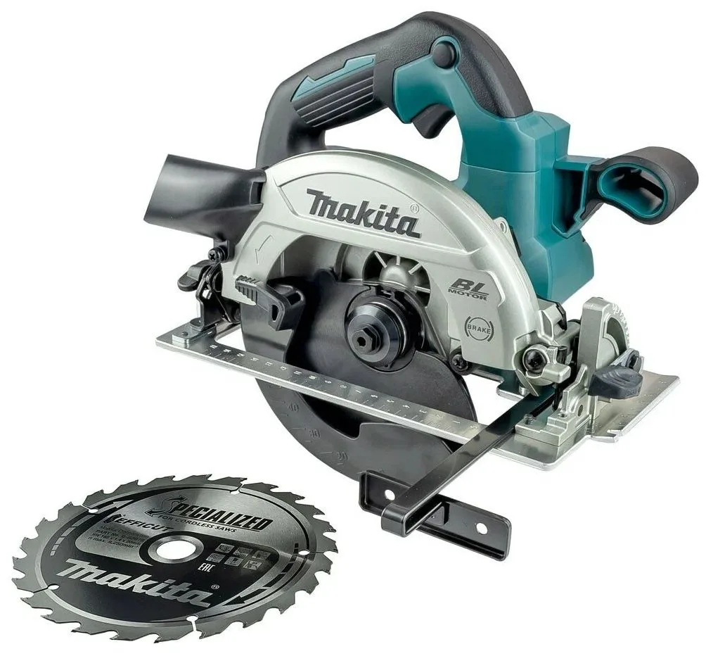 Аккумуляторная дисковая пила Makita DHS660Z 165мм (18V, Li-Ion) (без аккумуляторов и зарядного устройства) — фото 11 из 13