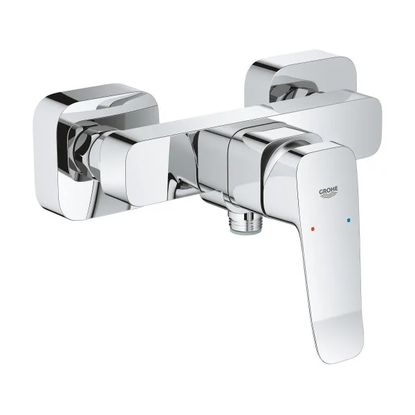Смеситель для ванны и душа Grohe Dice 1018740000, однорычажный, настенный монтаж, хром