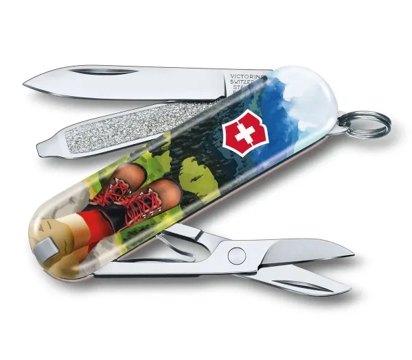 Мультитул Victorinox Classic SD Limited Edition 2020 I Love Hiking, 0.6223.L2002