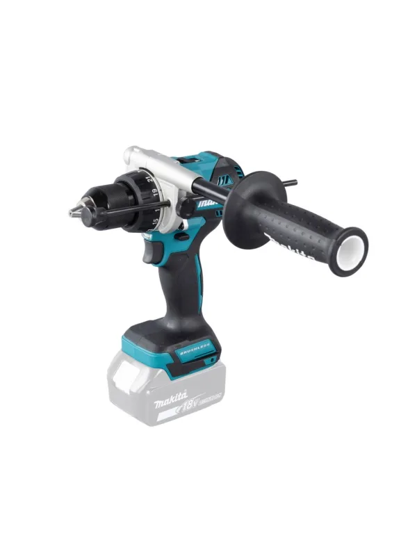 Дрель-шуруповёрт ударная аккумуляторная Makita DHP486Z LXT 18 В бесщёточная, 130 Нм, 2 скорости, без АКБ