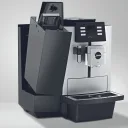 Кофемашина Jura X8 Platinum 15413, черно-серая, давление 15 бар, зерно, 1450 Вт