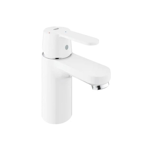 Смеситель для раковины GROHE Get с нажимным донным клапаном, белая луна (23586LS0)
